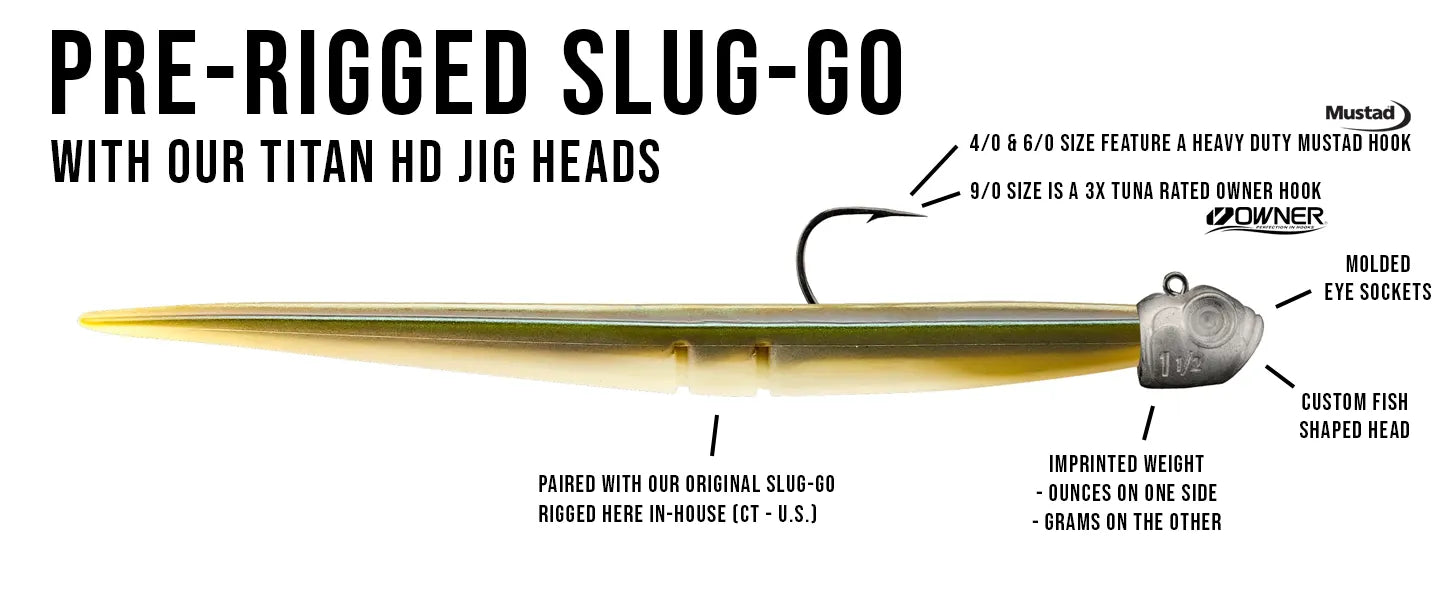 Pre-Rigged Slug-Go's