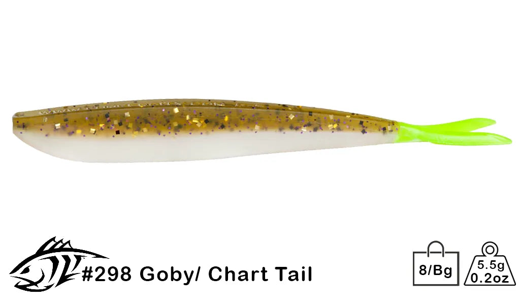 4" Fin-S Fish (Color #151+)