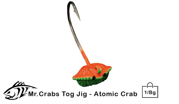 Lunker City Mr. Crabs Tog Jigs 4oz / Green Crab
