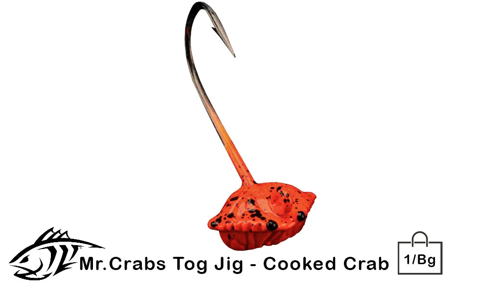 3oz Mr. Crabs Tog Jig 1/Bag - Lunker City