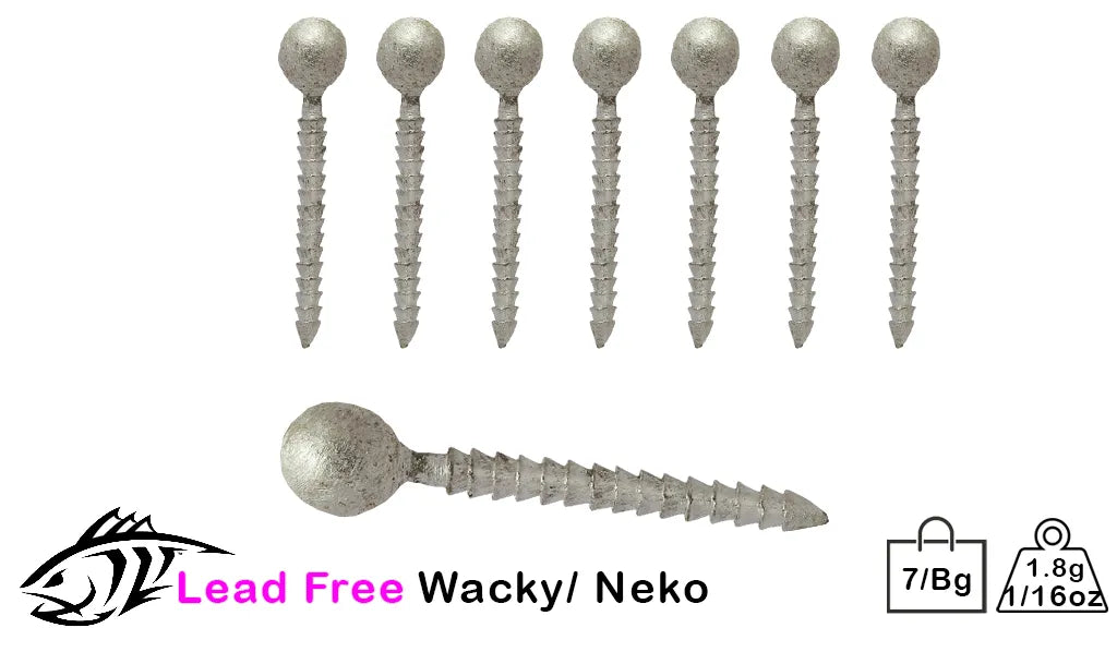 finger weights フィンガーウェイト　クリアゴールド　稀少　生産終了 Lead FREE Wacky/Neko Weight - Lunker City