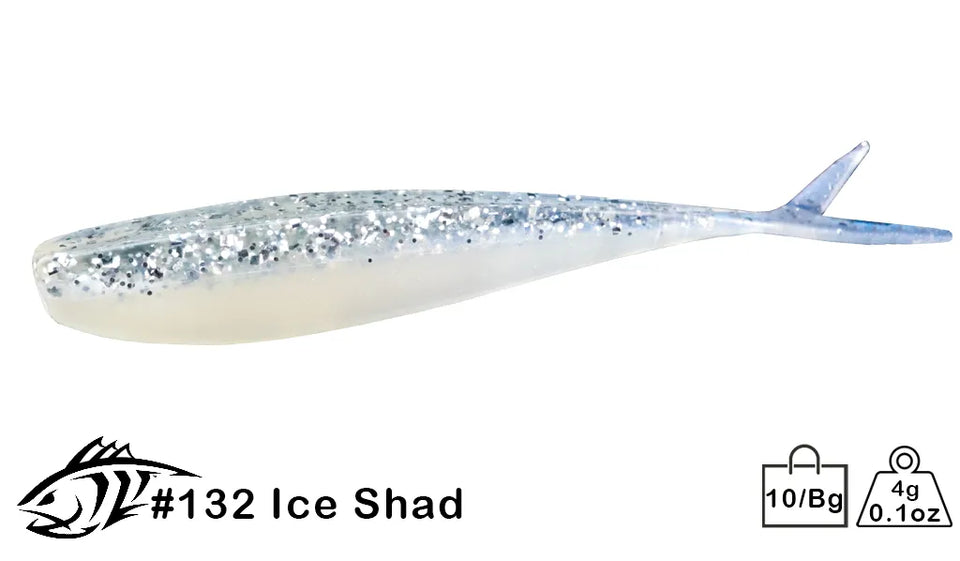 3.5" Fat Fin-S Fish