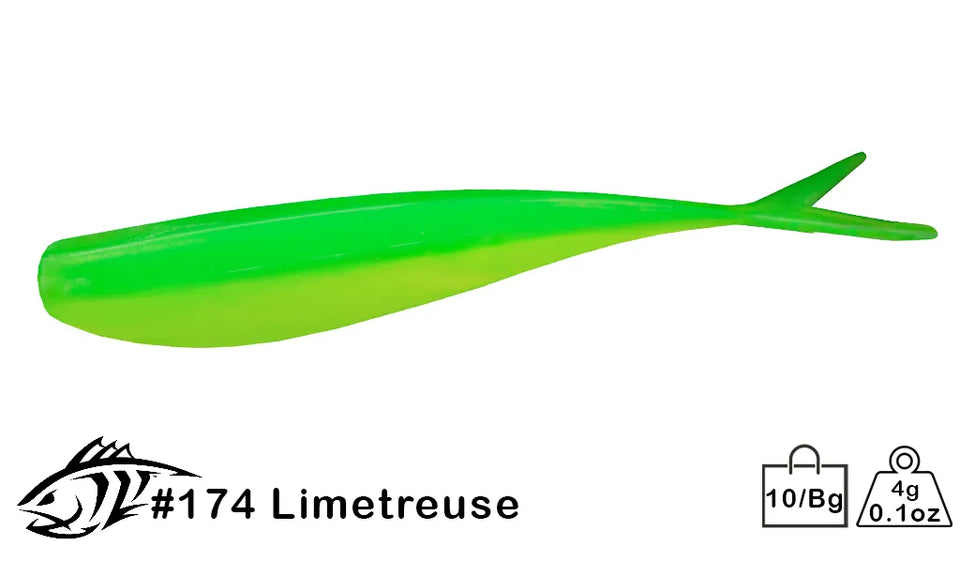 3.5" Fat Fin-S Fish