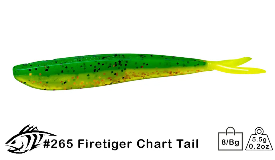 4" Fin-S Fish (Color #151+)