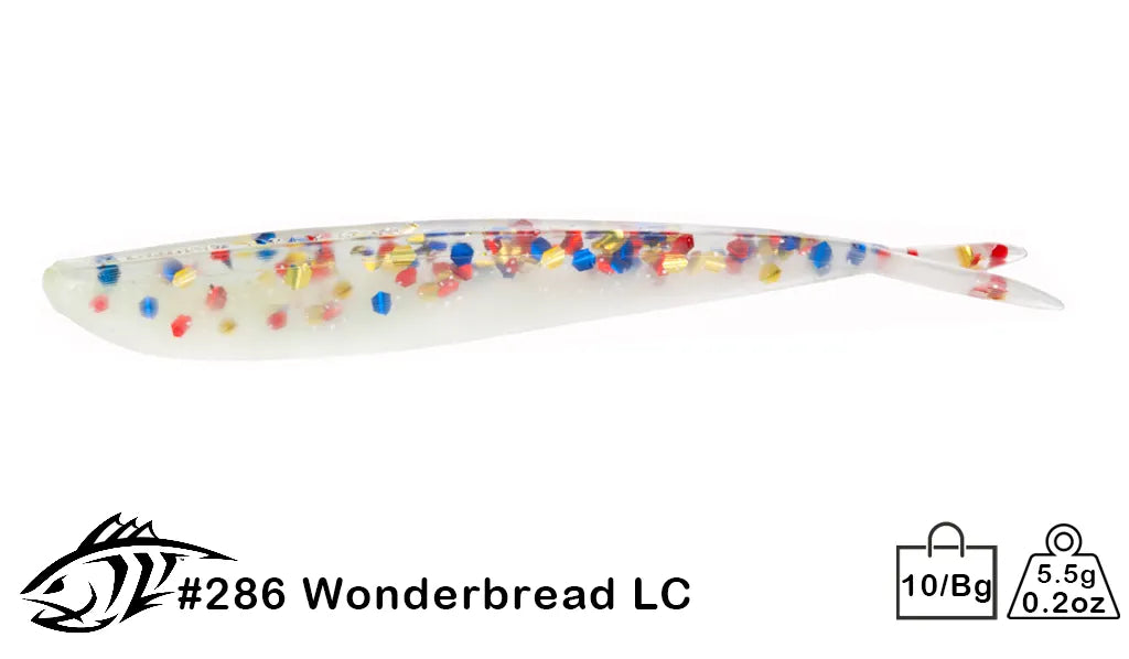 fin s fish lures 4" Fin-S (Color #1-150) From Drop Shotting to fishing the Sea. Lunker City Fin-S Fish 7''