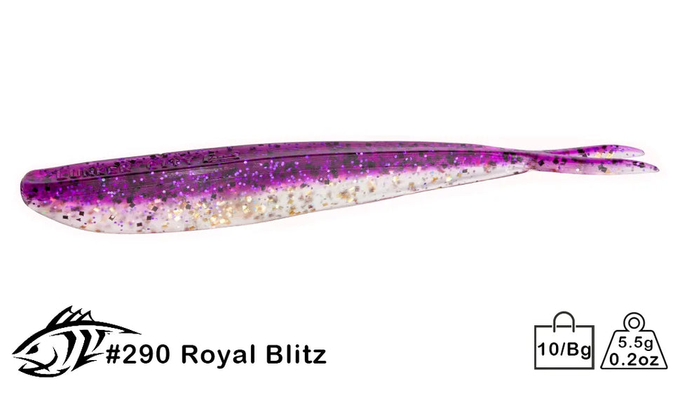 4" Fin-S Fish (Color #151+)