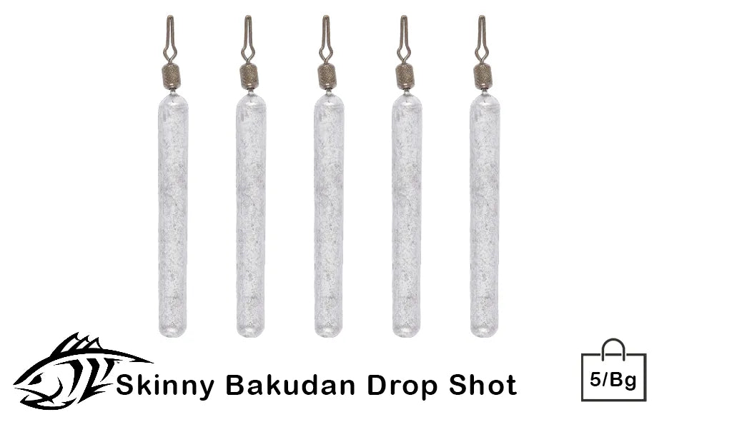 Skinny Bakudan Dropshot Weights Skinny Bakudan Dropshot Weights