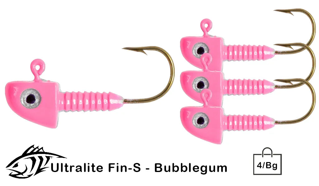 fish head custom lures Ultralite Fin-S Painted
