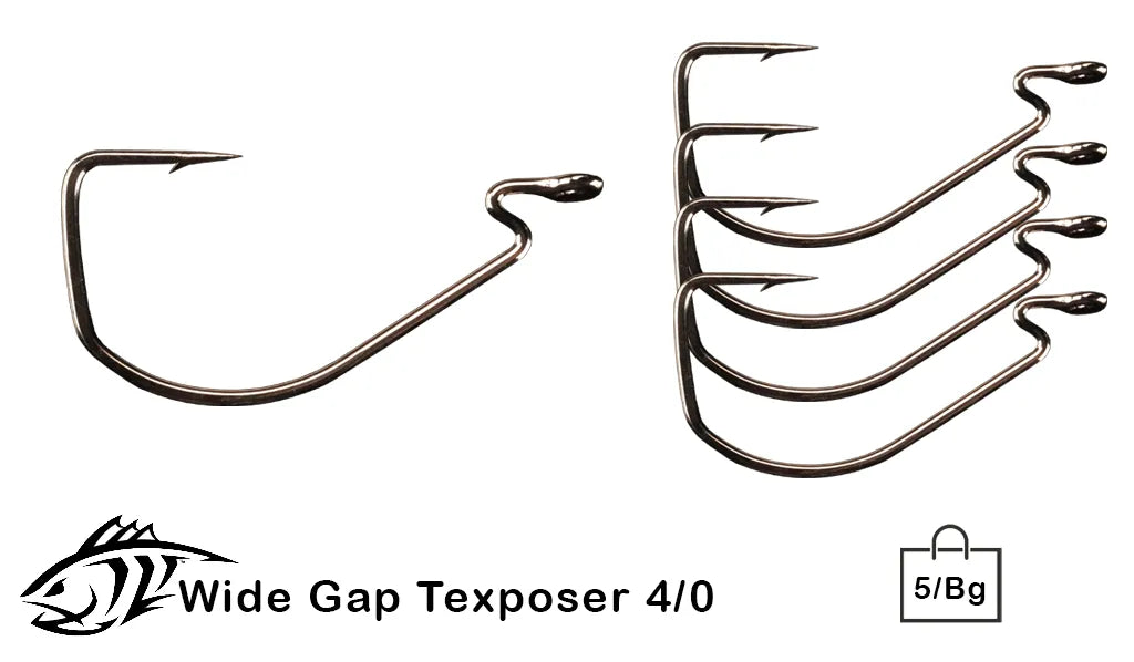 Wide Gap Texposer Hook 4/0