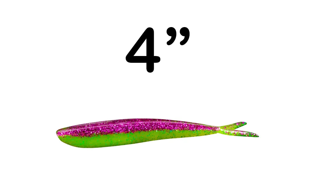 daddy's fishing lure 4" Fin-S Fish (Color #151+) 298 Goby/ Chart Tail