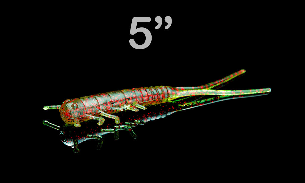 ebay can i ship fishing lures internationally Lunker City 5" Hellgie 24 Green Pumpkin