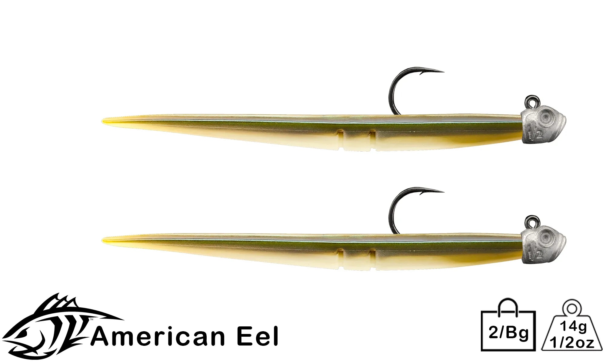 7.5&quot; 1/2oz Pre-Rigged Slug-Go