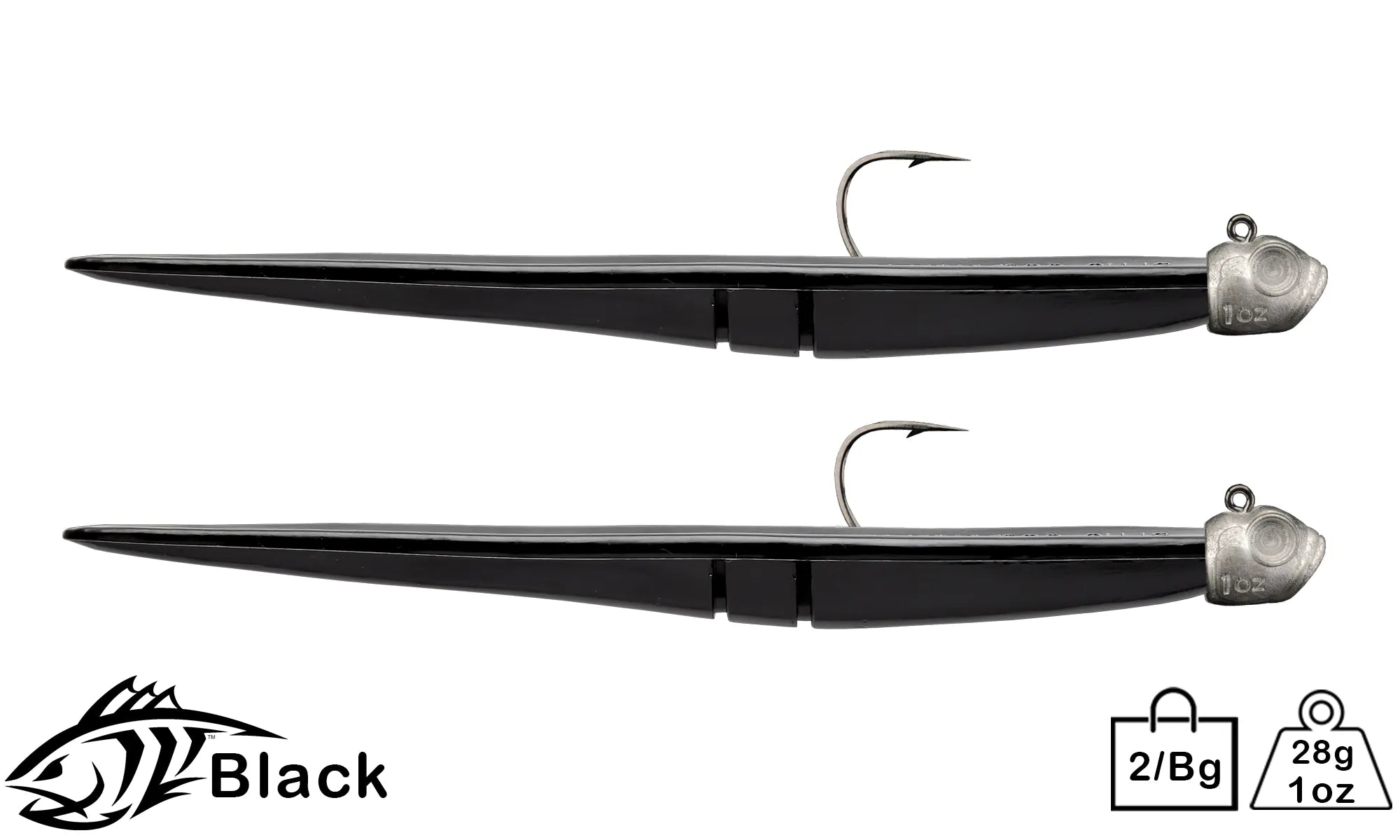 9&quot; 1oz Pre-Rigged Slug-Go