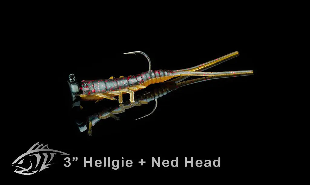 Ned Head - 3/16oz / Black Ned Head - 3/16oz / Black