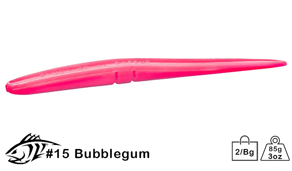bubblegum fishing lures Sunrise Set More Hooks and Catch More Fish! Lunker City Fin-S Fish 5.75