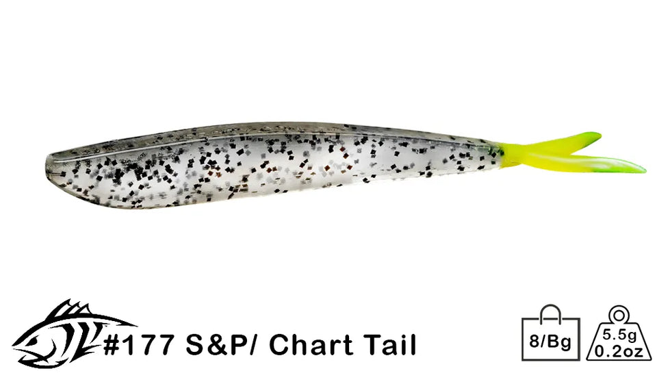 4" Fin-S Fish (Color #151+)