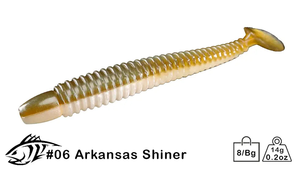 4" Swimmin' Ribster