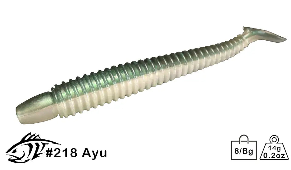 4" Swimmin' Ribster