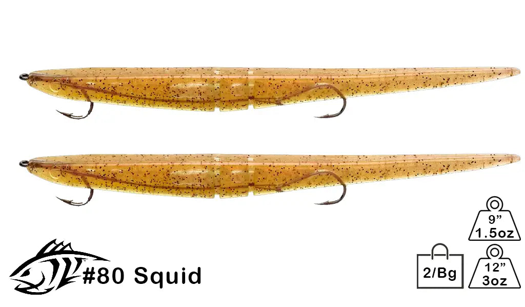 Soft bait Lunker City Slug go 19cm - sea fishing - Leurre de la pêche Soft bait Lunker City Slug go 19cm - sea fishing - Leurre de la pêche
