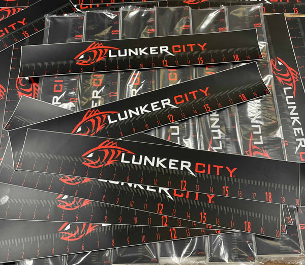 Adhesive Fish Ruler - Lunker City